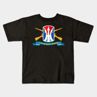 11th Infantry Brigade - SSI w Br - Ribbon X 300 Kids T-Shirt